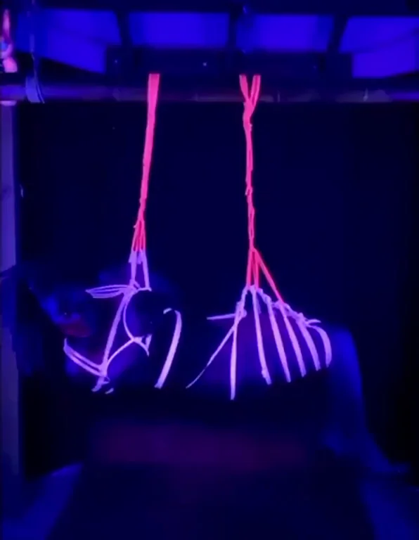 Neon Bondage Dreams 💜🔗