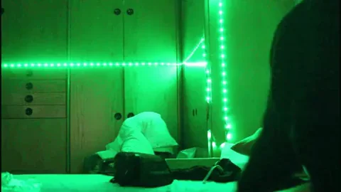 Neon Glow Face-Smothering Booty Tease (19yo Slut)