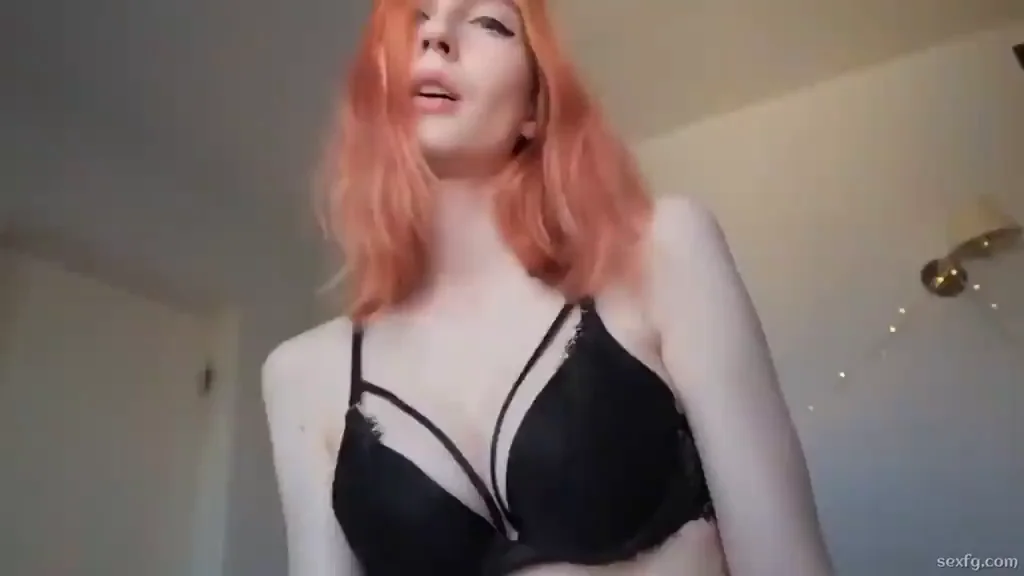 Fiery Redhead Slut Bounces Tits on Cock Cowgirl 💦🔥