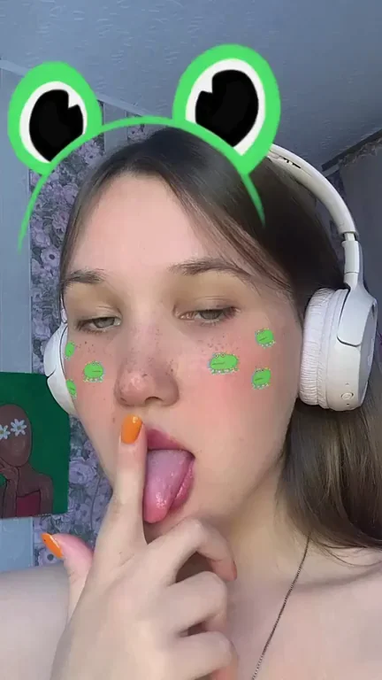 (Titty drop) Aren't my nipples nice to bite?