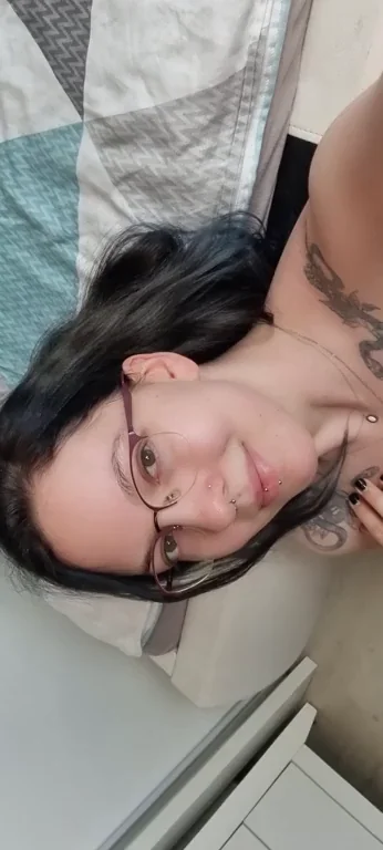 Thick Glasses Slut Begs: 'May I Smother Your Face?'