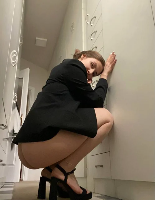 Tiny Latina Tease Begs for Rough Manhandling in Skintight Suit