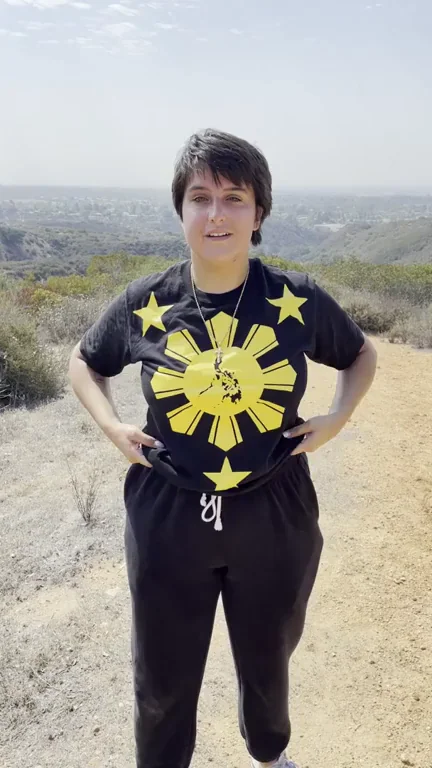 hope no one saw us recording this titty drop on our hike ?