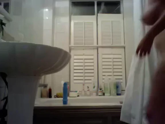 Masturbating in the shower