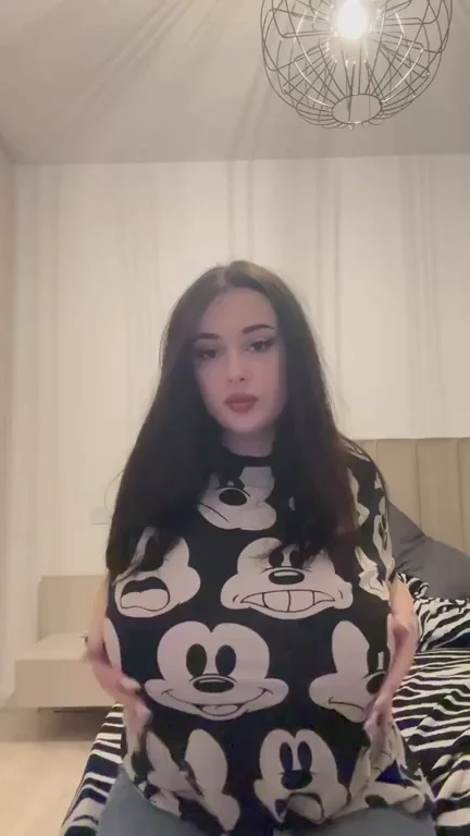 Would your dick disappear between my boobs?