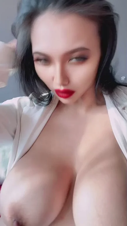 Morning routine. Brush teeth ? Make up ? Boob Workout? ? (OC)