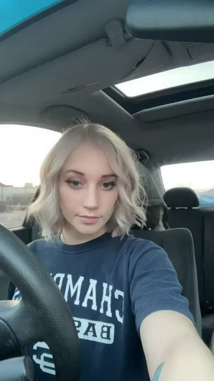 Did Anyone Catch My Car Titty Drop Flash? 😏🍈🍈