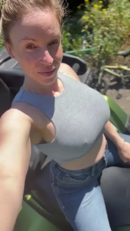 Would you go atving with me if I showed you my tits?