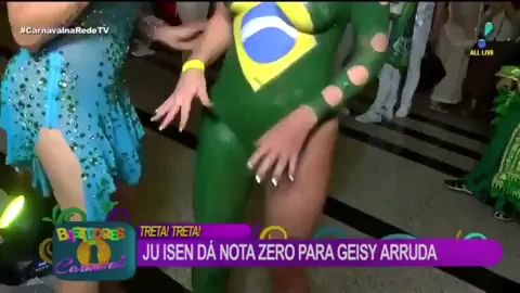 Butthole accidentally broadcast live on Brazil TV [NSFW]