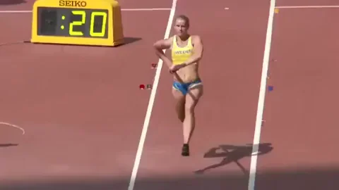 Michaela Meijer Swedish Pole Vaulter Bouncing That Juicy Ass
