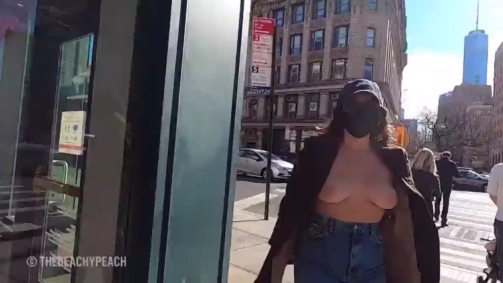 It was a little breezy in the city.. the wind kept blowing my blazer open