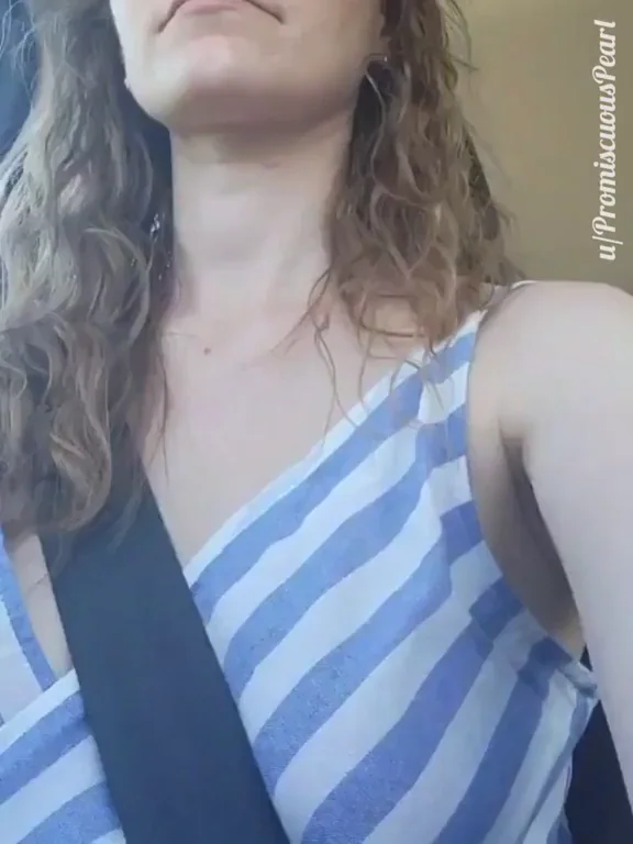 Topless Driving Thrills 🚗💨🍈🍈 [F]