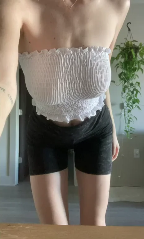 Practicing My Titty Bounce for Your Hard Cock 🍈🍈💦