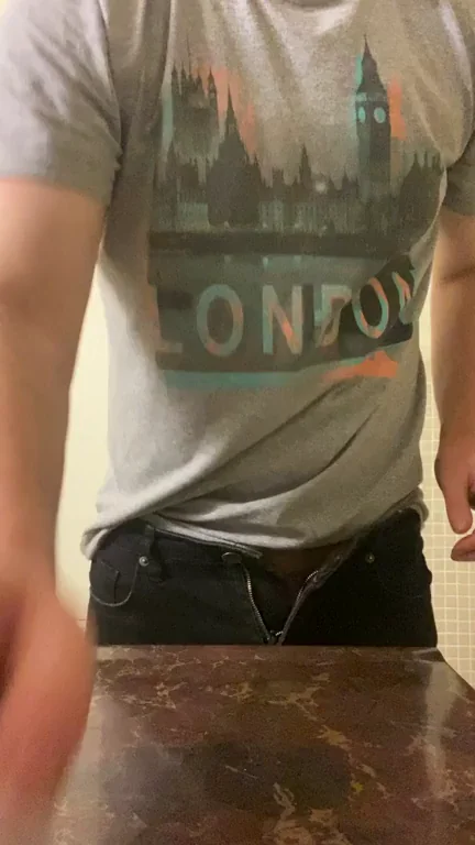 Swinging around my big cock :)