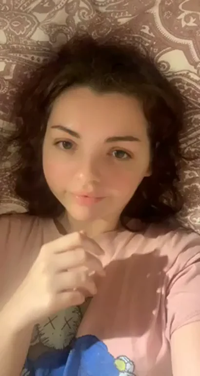 Hey 😘 Love My Tiny Tits? Cute Flat Girl Teases You 💕