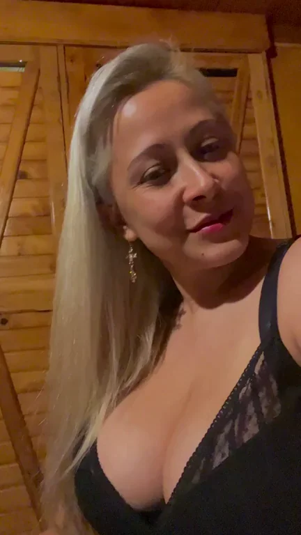 😘 Shy MILF Teases Face Reveal in Lace Bra, Tits Poppin'! Show More? 🔥