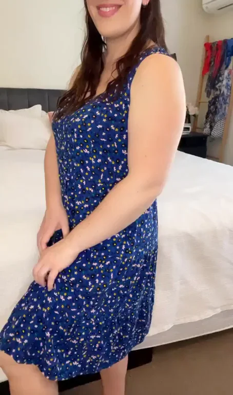 MILF's Naughty Little Dress Tease 😈👗