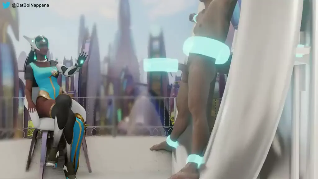 Symmetra made a flesh light (Nappana)