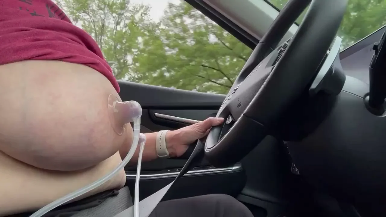 Don't text and drive! Nipple pumping is ok though right? (F)44 (OC)