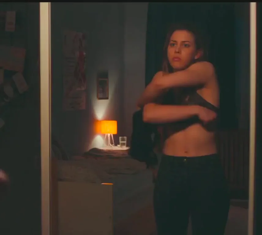 🔥 Alina Schaller Breaking the Ice with Tits Out 😈