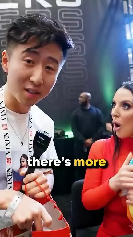 Angela with Youtuber