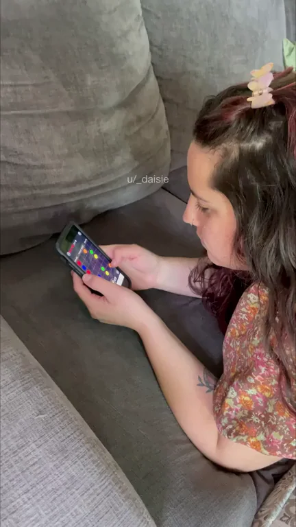 playing Flow while he plays with me