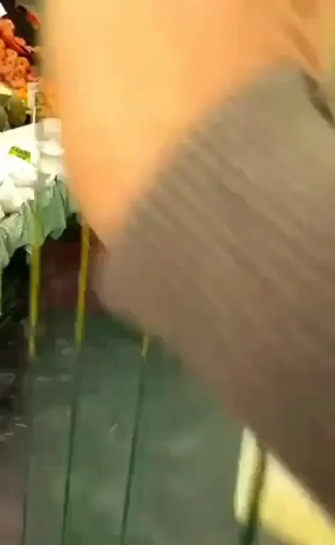 Picking up groceries