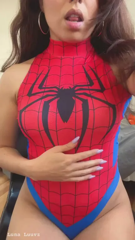 Thick Latina Spider-Gwen Begs for Your Sticky Ropes 🍑🕷️💦