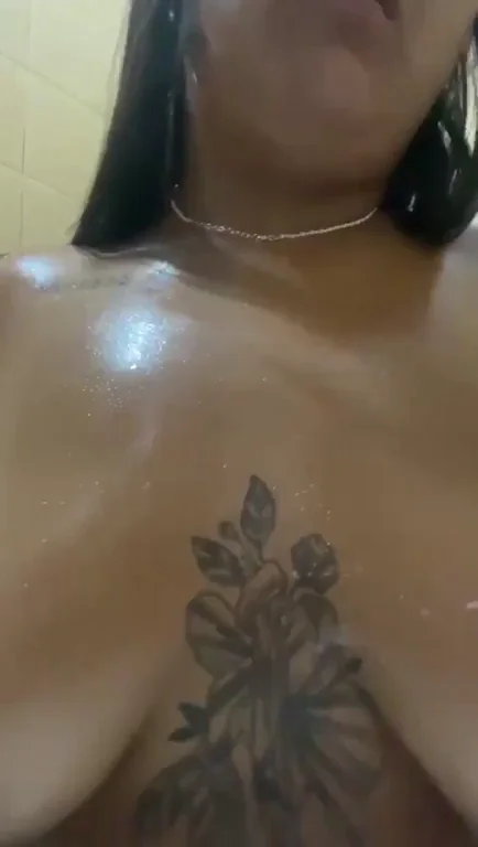 Juicy Ebony Titties Begging for a Sloppy Suck
