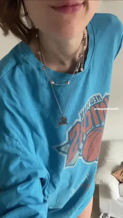 Flat-Chested Fuckdoll Teases Her Tight Pussy 😈🔥