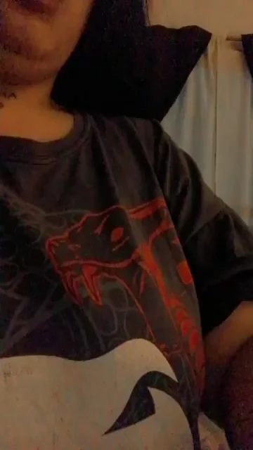 🔥 Goth Slut Begs: Thrust Your Cock Through My Massive Tits! 🍆💦
