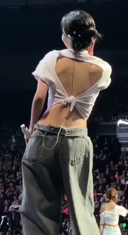 TWICE Mina's Sexy Backless Tease on Stage