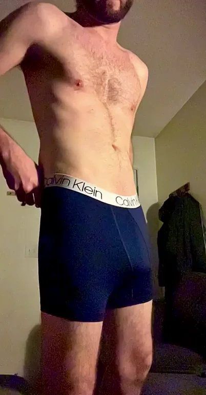 Tight Briefs Struggling with My Massive Thick Cock