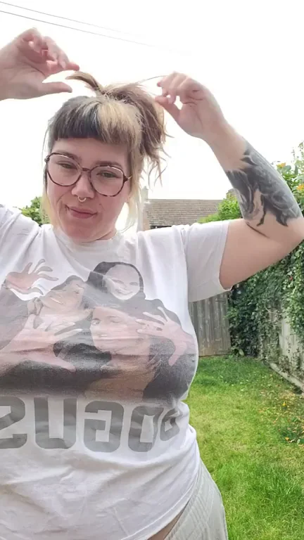 Tits Too Hot to Handle 🔥🥵 Big Areola Tease