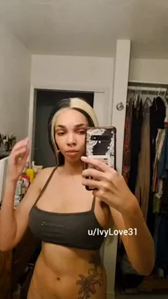 Ebony Bombshell IvyLove31's Massive Tits Jump & Jiggle Tease