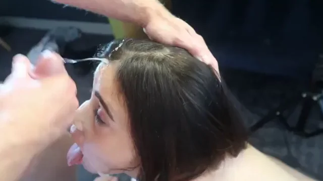 I get a facial, but I still had 2 more cocks to suck ;)