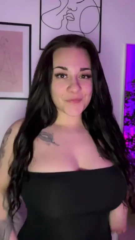 Frisky Slut Begs: Grab My Juicy Tits & Call Me Naughty 😈🍒
