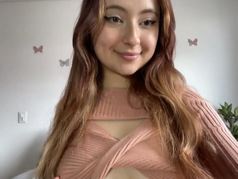 Tiny Boobies Beg for Your Big Hands to Squeeze 'Em!