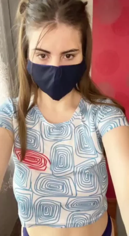This T-shirt can't hold my big soft boobs 😁‹