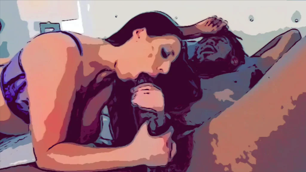 Angela White Gagging on Dredd's Massive BBC 🍆💦 (Animated Hentai)