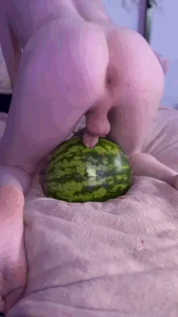 It's okay to admit you want to be the watermelon