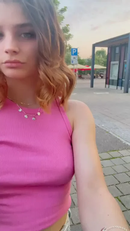 City Breeze Teasing My Perky '05 Teen Nips in Public Bliss