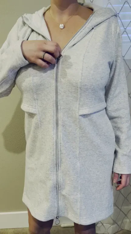 Hoodie Fail! 😏 Massive Titties Burst Out 🍈🍈