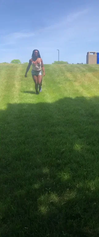 Cute Ebony Babe's Wild Public Titty Drop 🍈🍈🌞