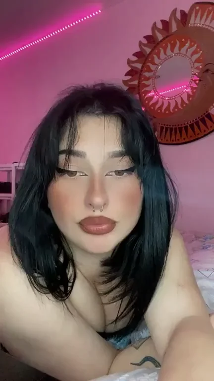 Bringing happiness with my goth tits