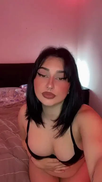 Bringing happiness with my goth tits
