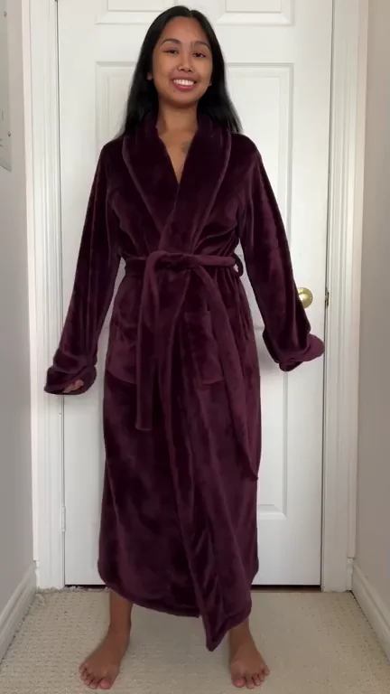 Your cum will be mine when my robe comes off!