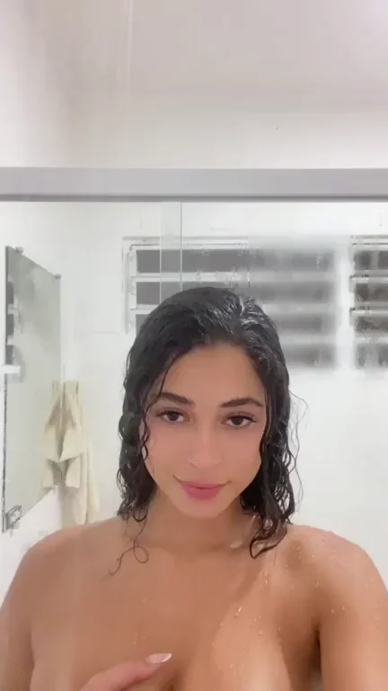Shower Slut Begs: 'Won't Stop Till You Flood My Ass with Cum'
