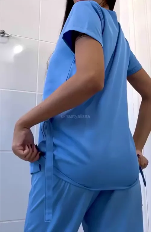 Nurse's Break: Pick Pussy or Ass to Pound 🍑💦 [f]