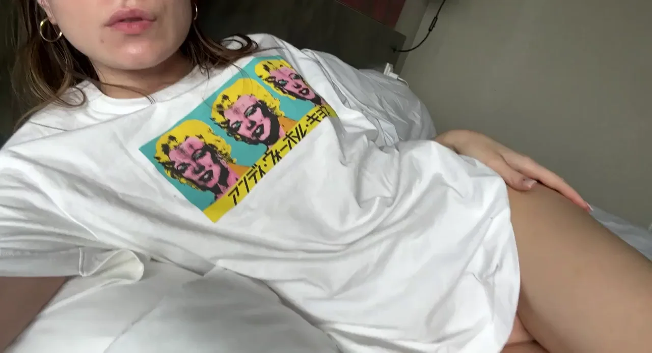 Missed You So Much, Check My Tiny Tits and Pussy